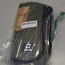 Goloni Hanging Toiletry Bag with Hook, Large Makeup Bag Travel Organizer, Water-Resistant Hanging Cosmetic Bag with 10 Compartments for Women & Men,Green