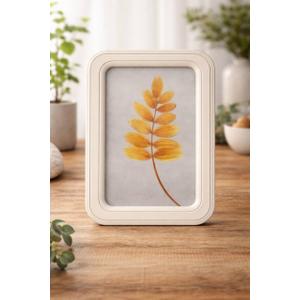 HH 11.8in Clear Wall Sign Leaf Yellow