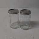 Wide Mouth Mason Jars 32 oz - (2 Pack) - Clear Glass Quart Mason Jars With Airtight Lids and Bands. For Storage, Canning, Fermenting, Meal Prep, Cold Brew Coffee, Freezing, Microwave & Dishwasher Safe