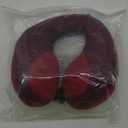 INFANZIA Kids Chin Supporting Travel Neck Pillow, Helps Support Head and Neck, Comfortably Designed for Head, Neck, and Chin Support - Gifts for Toddler/Child/Kids, Red