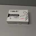 morvally Short Straight Black Wig with Bangs Natural Looking Heat Resistant Hair Cosplay Costume Wigs (14 inches Natural Black)