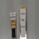 IT Cosmetics CC+ Cream with SPF 50+ Natural Finish Full Coverage Foundation (Light Medium - 1.08 fl oz) & Bye Bye Undereye Concealer Anti-Aging Makeup (25.0 Medium Natural - 0.4 fl oz)