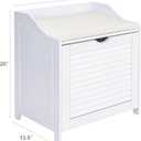 Household Essentials 18410-1 Single Load Hamper Cabinet Seat
