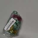 Eshylala 4 Rolls Mini Tinsel Garland Christmas Tree Decorations Glitter Ribbon Assorted Metallic Garland for Wedding Birthday Party Supplies