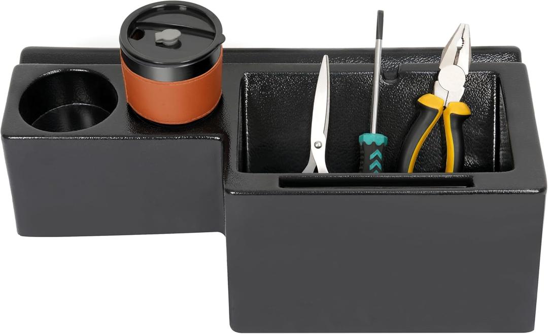 HECASA 18" Cab Caddie Replacement for AMX92005 Compatible with John Deere Tractor 4050 4230 4240 4250 4430 4440 4450 4630 4640 4650 4840 4850 w/Beverage Holders Snack Holder