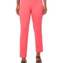 Anne Klein Womens Solid Ankle Pants