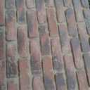 EverStone Aged Brick Faux Brick Panel, 46 7/8"W x 27"H x 1 1/4"D, Burnished Red Color