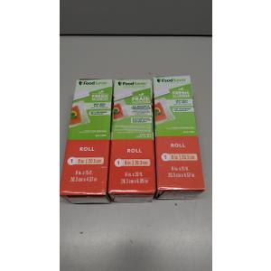Food Saver Roll 8"/15' 3 Pack