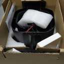 Wood Stove Fan Heat Powered Fireplace Fan Non Electric,60 Oscillating Heat Powered Fan 6 Blades with Magnetic Thermometer, Thermal Fan for Wood Burning Stove