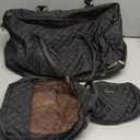 LUOCIP Large Women Travel Duffle Bag, Carry on Bag with Wet Toiletry Pocket for Overnight, Weekend, Yoga, Gym, Business Trips, Sport and Hospital, Black