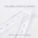 Elegant Comfort Box Spring Cover - Stretchy and Snug Fit Wrap Around 4 Sides Bed Skirt - Jersey Knit, Sleek Alternative for Bed Skirt, Soft and Smooth Fits Box Springs up to 12", King Beige