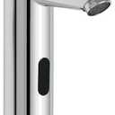 AIKE Touchless Commercial Bathroom Faucet, Motion Sensor-Activated Smart Sink Tap, Polished Finish, Battery Operated, Model AK7501