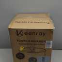 Keenray Upgraded Towel Warmer Bucket, Large Towel Warmer with 3 Heating Modes, Heat Time 30/45/60/90 Min Adjustable and Up to 24 Hour Delay Timer, Towel Heater for Oversize Bathrobes Blankets, CL1Plus (Clear White)