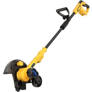 Cordless Edger Lawn Tool Compatible with Dewalt 20V Max Battery, Electric Battery-Powered Edger/Trencher (Tool ONLY) 9Blade, 3 Position Adjustable Depth for Landscaping, Driveways, Borders
