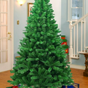 WOLYKIER 5Ft Artificial Christmas Tree Holiday Decorations Xmas Tree with Foldable Stand for Home Party Decoration with 500 Branch Tips Decor for Indoor Use