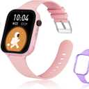 4G Kids Watch, Smart Watch for Kids GPS Tracker with SIM Card, Texting, Camera, Two-Way Calling, School Mode, SOS, Games, Best for Kids Aged 3-12, Ideal Gift for Kids (pink and purple)