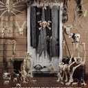 Seasons Crazy Bonez Pig Skeleton Halloween Decoration  14.75 Long Realistic Farm Animal Skeleton, Durable All-Weather Plastic Prop for Indoor & Outdoor Spooky Farmhouse Decor (Standard)