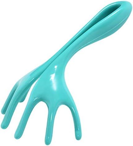 BioSwiss Head Massager, Handheld Scalp and Temple Tingler and Scratcher, Relaxing Hair and Head Stimulation Tool