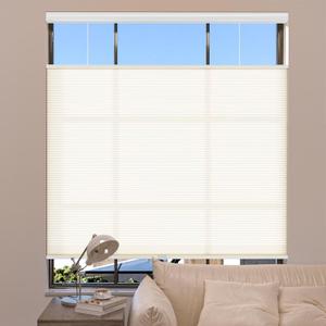 MYshade Top Down Bottom Up Shades Light Filtering Shade Cordless Blinds for Indoor Windows Honeycomb Cellular Sheer Window Blinds & Shades Easy to Install 33" W X 72" H (Beige)