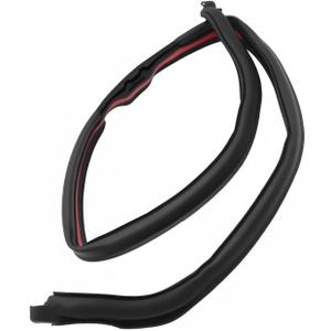 Hard Top Roof Seal Front Header Weatherstrip Seal Fit for Jeep Wrangler JKU 2011-2018,Replace for 68088040AA, 68088040AB