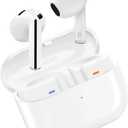 SAMSUNG Galaxy Buds3 (2024) Water Resistant, AI Real-Time Language Interpreter, True Wireless Bluetooth 5.4 Earbuds, Hi-Fi Sound, Noise Cancelling, Touch Control (White) 