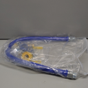 36/48 inch Commercial Gas Hose Connector Kit, Flexible Blue Gas Hose Kit,1675KIT36 Safety System Kit,Gas Line Hose with 3/4' Quick Disconnect,Restraining Devices for Commercial Kitchen Equipment