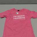Funny Moms Favorite Son Daughter I'm Mom's Favorite T-Shirt XS