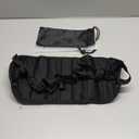 BASIC CONCEPTS Airplane Foot Hammock for Plane Travel Essentials - Airplane Travel Essentials, Long Flight Foot Rest - Plane Gadgets (1 pack)