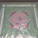 Floating Mahjong Table for Pool, 19x19 Inch Floral Game Float Board
