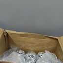 Funtery 100 Pcs Mirror Disco Balls Bulk Assorted Silver Hanging Disco Ball Decor for Home Wedding Birthday Dance Music 70 S Theme Party Christmas Tree Ornaments(0.8'',1.6'',2.4'',3.2'',4'',8'')