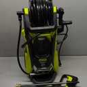 Electric Pressure Washer 5000PSI-Max 3.6GPM Power Washer Touch Screen Adjustable Pressure,4 Nozzles and 500ml Foam Cannon Power Washer Cleaning for Patio Yellow