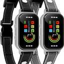 Bark Collar, Fotuial 2 Pack Dog Bark Collar for Small, Medium, Large 5-150 lbsDogs- Smart Rechargeable Anti-Barking Training Collar with 7 Adjustable Sensitivity-Bark Shock Collar with Beep Vibratio