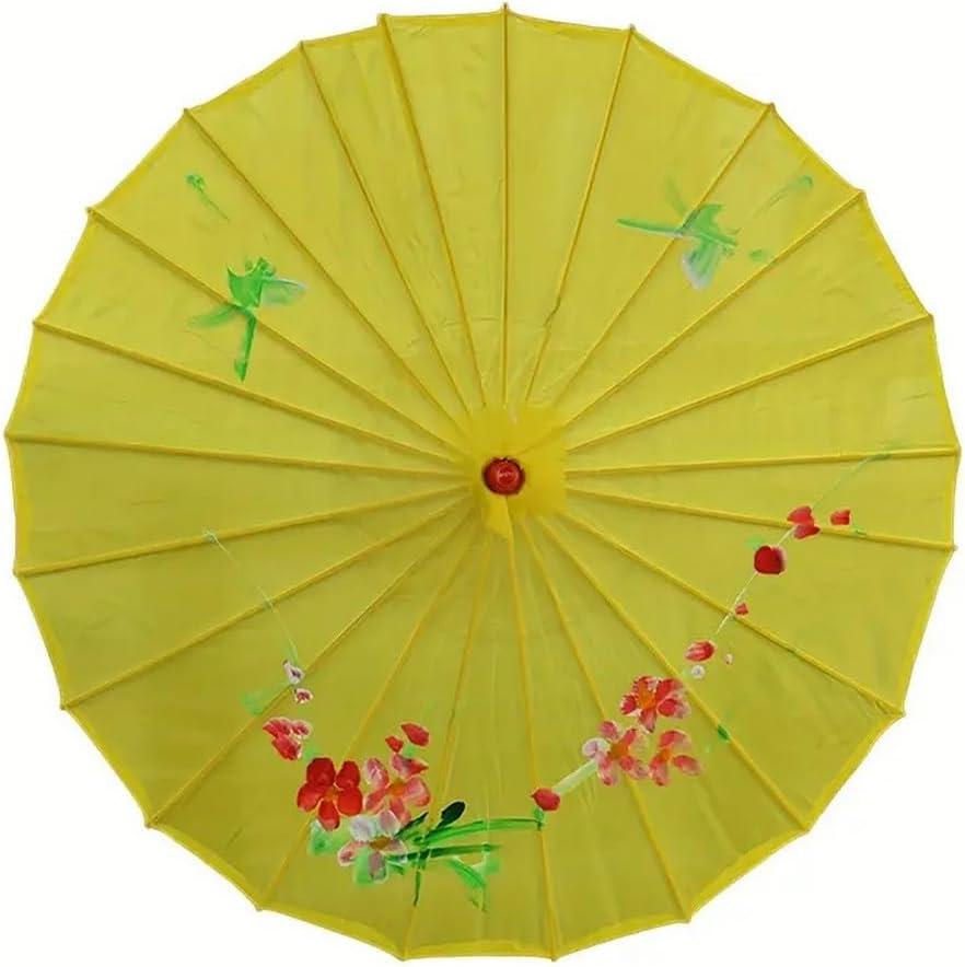 JapanBargain, Japanese Parasol Asian Chinese Nylon Umbrella Parasol for Photography Cosplay Costumes Wedding Party Home Decoration Adult Size, 32 inch