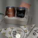 New Mom Gifts for Women, Top Pregnancy Gifts for New Parents Gender Reveal Gifts with Mom and Dad Tumbler Set for First Time Moms, Expecting Parents to Be, Gender Reveal, Baby Shower (White)