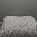 Bedsure California King Comforter Set - Light Grey Comforter, Boho Tufted Shabby Chic Bedding for Kids, 3 Pieces Vintage Farmhouse Bed Set for All Seasons, Fluffy Soft Bedding with 2 Pillow Shams