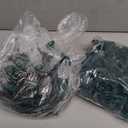 Moonflor C9 LED Christmas Lights Outdoor with 50 Spring Clips, 50ft 50 LED Waterproof Strawberry String Lights, Commercial Grade Extendable Perfect for Roofline Patio House Xmas Decor, Warm White