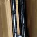 Fence Posts 3FT, Metal U Posts for Wire Fence, 20 Pack，Black