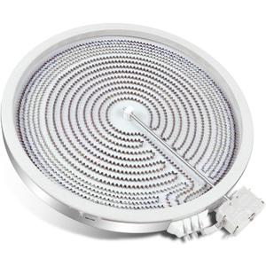 UPGRADED WB30T10130 12" Dual Haliant Surface Element Replacement for GE Stove, AP4344395 12"/9" Dual Radiant Surface Element, PS2321564 12 inch Burner Replace AH2321564 1474216