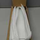 2 Pcs 3-3/8" x 12" 3/8" Thick Tempered Glass Shelf Clear Flat Polished, Flush-Mounted Floating Shelf for Bathroom Essentials & Shower Niche No Mounting Hardware Required