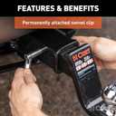 CURT 23582 Stainless Steel Swivel Trailer Hitch Pin, 5/8-Inch Diameter, Fits 2-Inch Receiver (Nicht zutreffend)