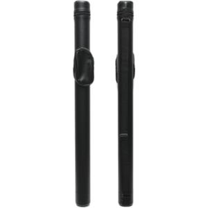 HAN'S DELTA 1x1 Hard Pool Cue Case Billiard Stick Carrying Pool Cue Case - 1B1S - Holds 1 Butt and 1 Shaft