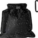 Waterproof Wet Dry Bag for Swimsuit, Black Wet Bags for Swimsuits Reusable Dry Bag for Beach Wet Clothes, Leakproof Wet Bag Swim Bag for Travel, Kayaking, Pool, Yoga, Baby Diapers