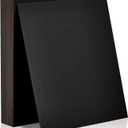 20 Pcs Book Board, Binders Board Chipboard Designer Bookboard Kraft Heavy Duty Chipboard Sheets Bookbinding Supplies for Book Binding Cover (Black, 11 x 8.5 Inch 50PT)