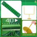 3 PCS Metal Football Goal Post Decoration Football Table Decor Football Field Goal Post Decoration Football Table Decorations for Football Theme Birthday Party Supplies