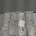 upsimples Acrylic Shelves for Wall Decor, 15" Display Shelf Perfume Organizer for Bathroom, Bedroom, Living Room, Floating Bookshelves for Kids, White, 4 Pack | for Kids, Display Shelf, Organizer, for Bathroom, Bedroom, Living Room Decor