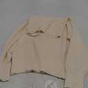 ANRABESS Off The Shoulder Sweaters for Women 2025 Fall Turtleneck Long Sleeve Fuzzy Knit Warm Casual Winter Sweater, Medium, Beige 