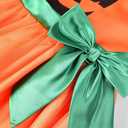 ReliBeauty Girl Halloween Pumpkin Dress (Orange)