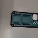 FNTCASE for iPhone 15 Phone Case: for iPhone 13 & 14 & 16e Case Military Grade Shockproof Protection Hard Phonecase - Dual Layer Matte Textured Drop Proof Rugged Protective Cover - 6.1 Inch Green