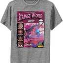 Disney World Strange Adventures Boys Short Sleeve Tee Shirt, Size: YM