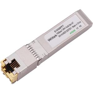 10G SFP+ to RJ45 Copper Modules, 1.25G/2.5G/5G/10GBase-T Ethernet Copper to SFP+ Transceiver Compatible for Intel E10GSFPT(Cat 6a/7 or Better, 30-Meter)